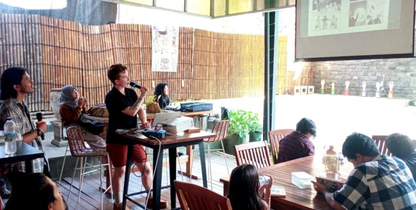 Tertarik Dengan Budaya di Indonesia, Komikus Amerika Ini Ceritakan Pengalaman Membuat Komik Bertemakan Indonesia