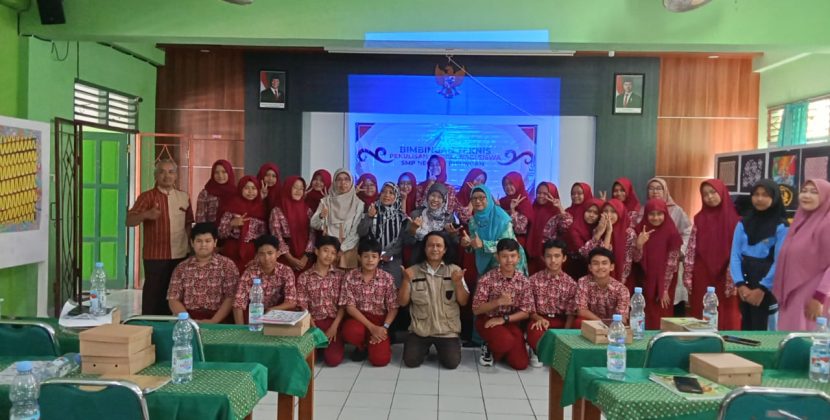Melalui Bimtek Menulis Artikel, SMP N 1 Piyungan Harapakan Literisasi Siswa Meningkat