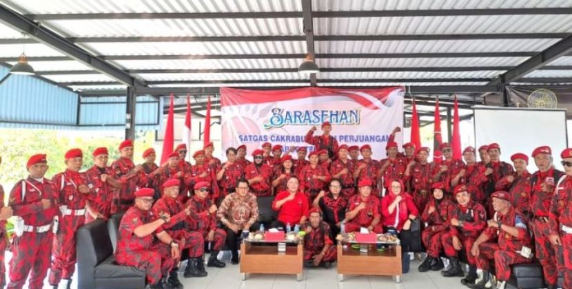 Satgas Cakra Buana Sleman Peringati Peristiwa Kudatuli