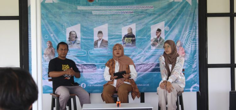 Diskusi Publik ‘Membangun Kesadaran Moderasi Beragama Untuk Terciptanya Kesatuan Bangsa’ dihelat di Persawahan Tengah Kota Bantul