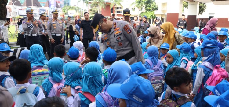 Tanamkan Tertib Lalu Lintas Sejak Dini, Polda DIY Terima Kunjungan Murid Taman Kanak-Kanak