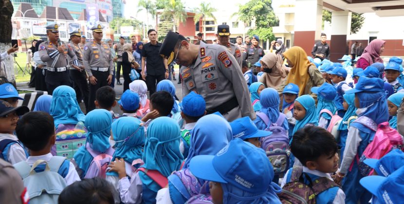 Tanamkan Tertib Lalu Lintas Sejak Dini, Polda DIY Terima Kunjungan Murid Taman Kanak-Kanak