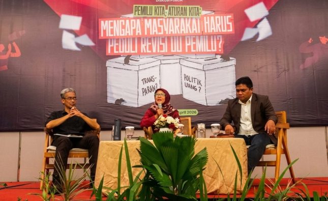 GALERI FOTO: Diskusi Publik Desak Revisi UU Pemilu Dilakukan Secara Transparan