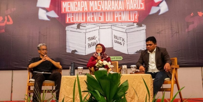GALERI FOTO: Diskusi Publik Desak Revisi UU Pemilu Dilakukan Secara Transparan