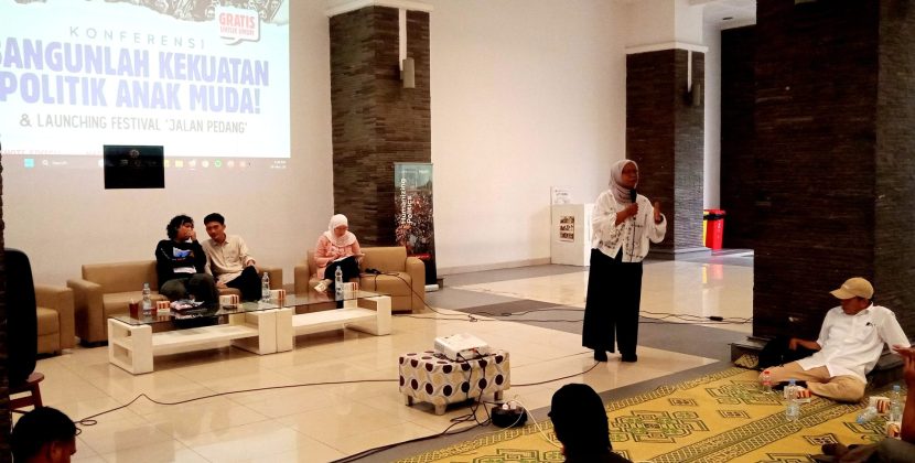 GALERI FOTO: Konferensi Bangunlah Kekuatan Politik Anak Muda Serta Launching Festival ‘Jalan Pedang’