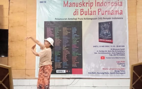 GALERI FOTO: Launching Antologi Puisi “Manuskrip Indonesia” Karya Penyair Sastra Bulan Purnama