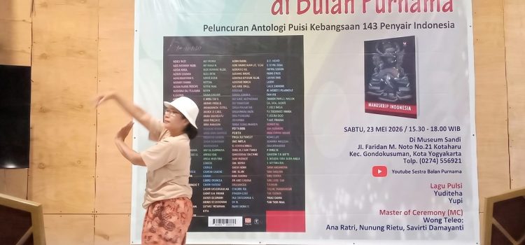 GALERI FOTO: Launching Antologi Puisi “Manuskrip Indonesia” Karya Penyair Sastra Bulan Purnama