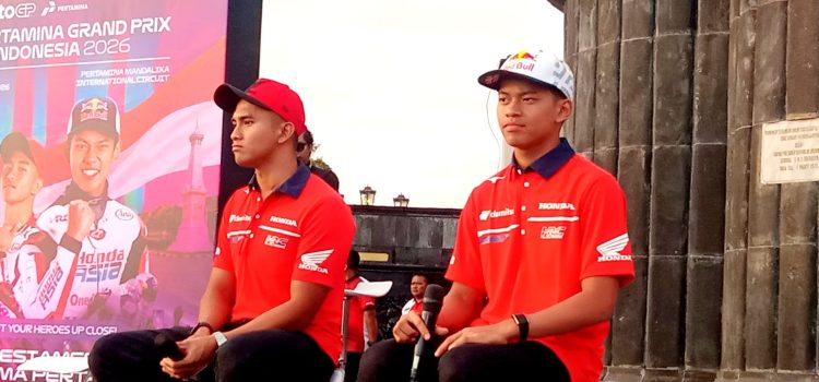 Manfaatkan Jeda Musim Panas, Mario Aji dan Veda Ega Pratama Sapa Penggemar di Yogyakarta
