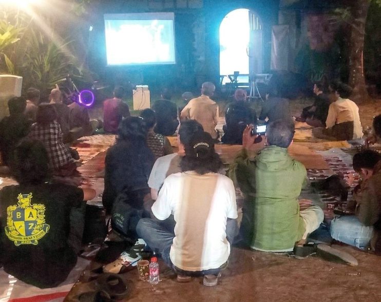 GALERI FOTO: Membingkai Keindahan Alam Sokaraja Lewat Lukisan dan Film Dokumenter